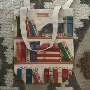 Bibliotheque Book Canvas Tote